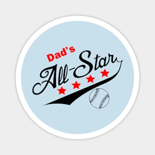 Dad's All-Star Magnet